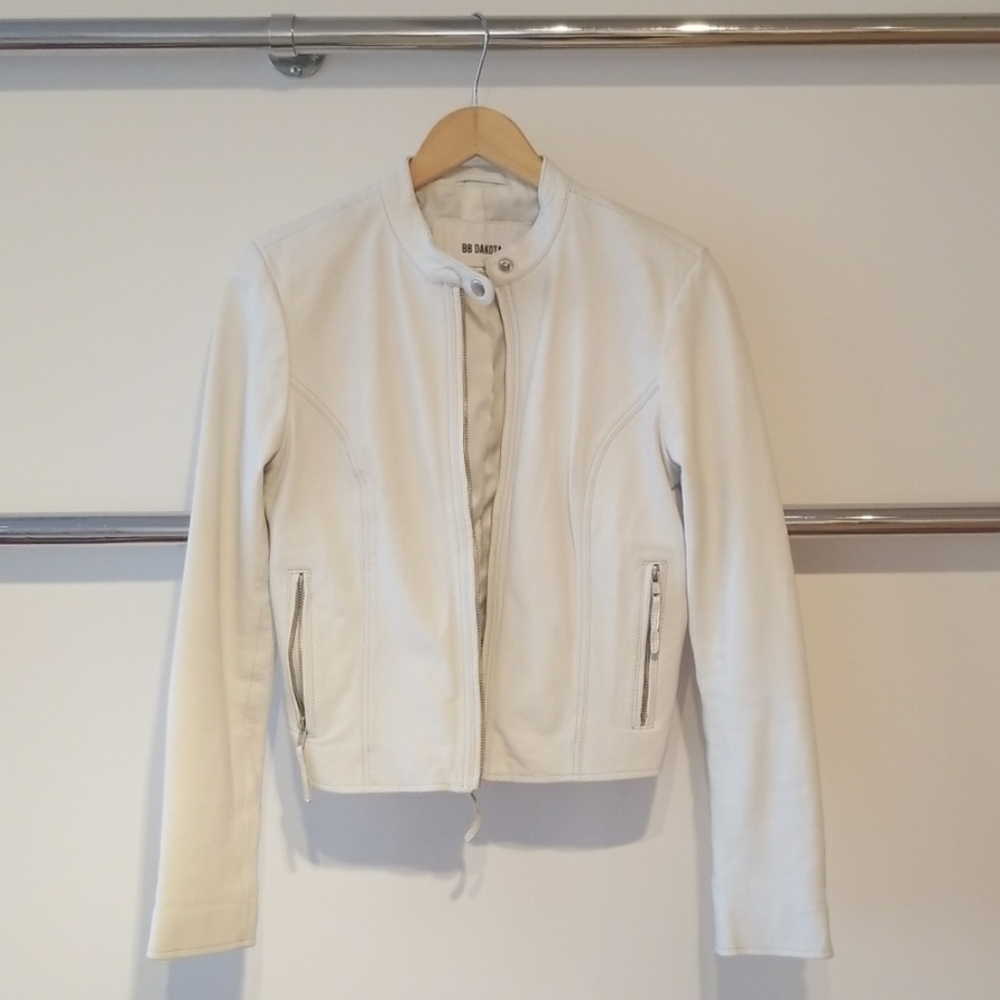 Leather Moto Jacket